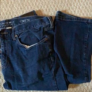 Sonoma straight leg jeans 36/34